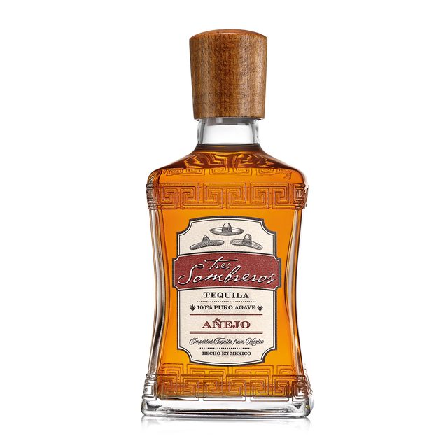 Tres Sombreros Añejo 100%