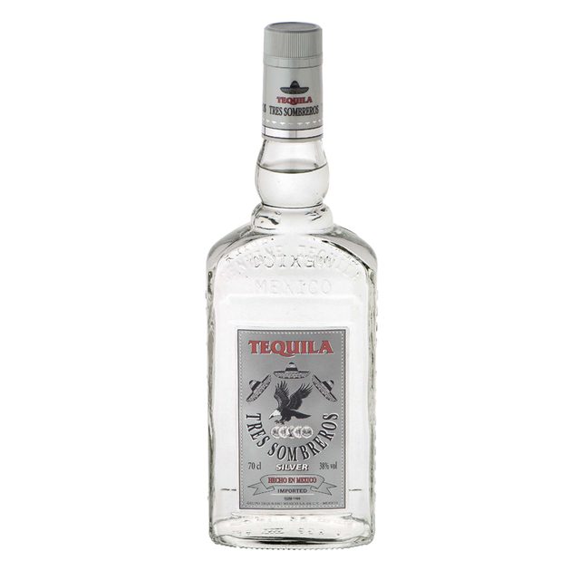 Tres Sombreros Tequila Silver